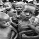 group of malnourishe children 